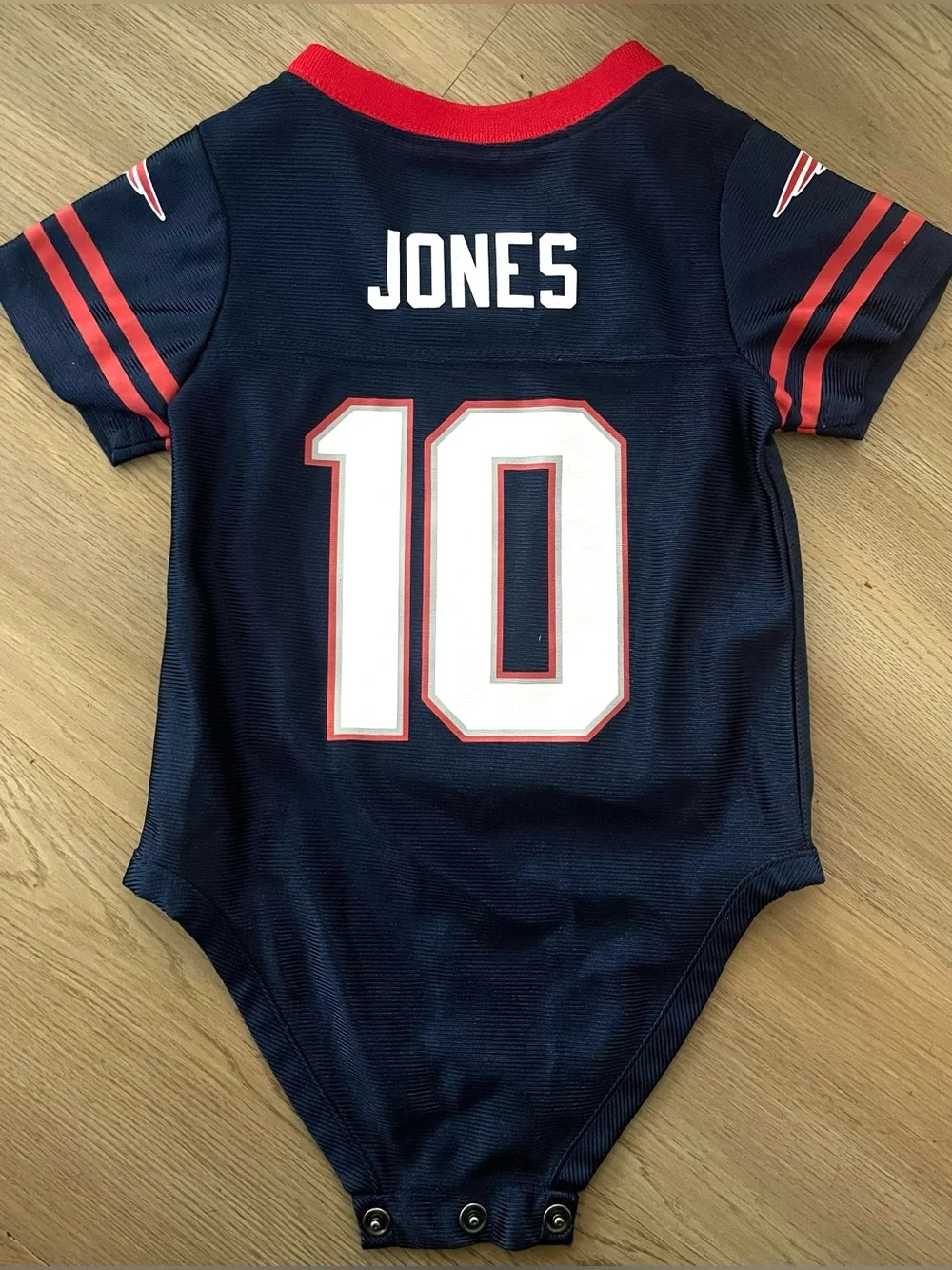 New England Patriots Baby One-Piece